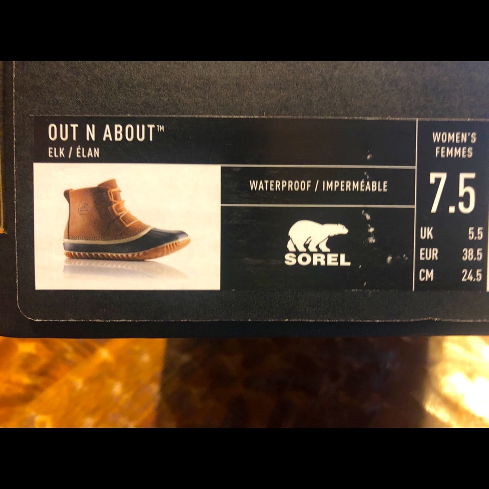 Sorel Out n About boots 7.5